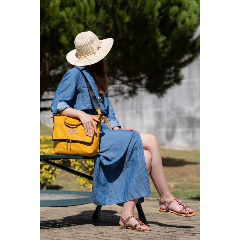 Trio Vegan Backpack HB yellow