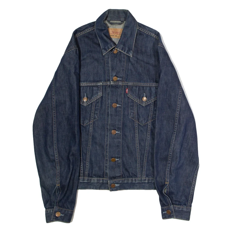 LEVI'S Womens Denim Jacket Blue L