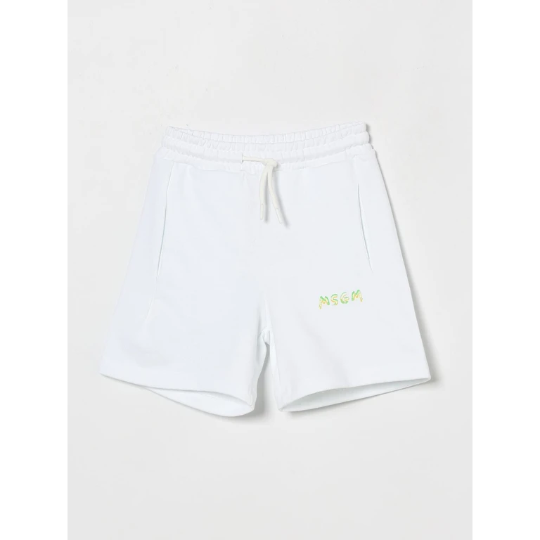 MSGM KIDS Shorts Kids color White (S6MSJUBE017001)