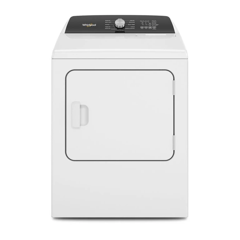 Top Load Electric Moisture Sensing Dryer with Steam in White 7.0 Cu. Ft. WED5050LW