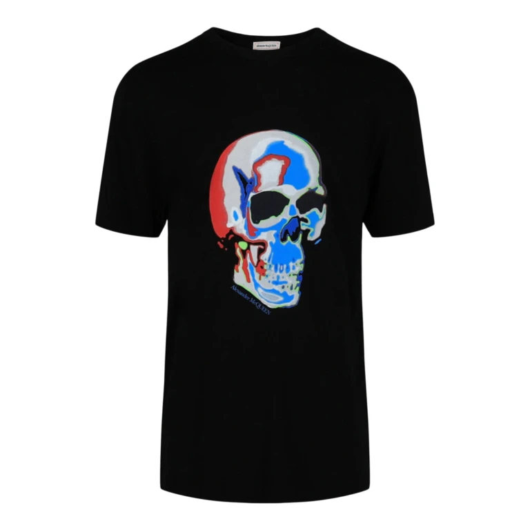 Solarized Skull Graphic T-Shirt