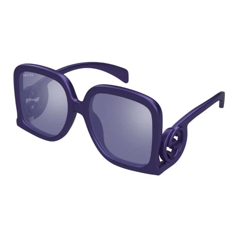 Ladies Black Square Sunglasses GG1326S 006