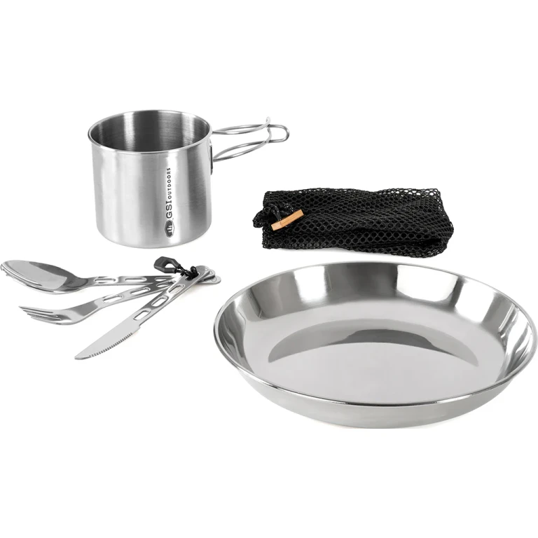 Glacier Stainless Steel 1 Person Tableware Set