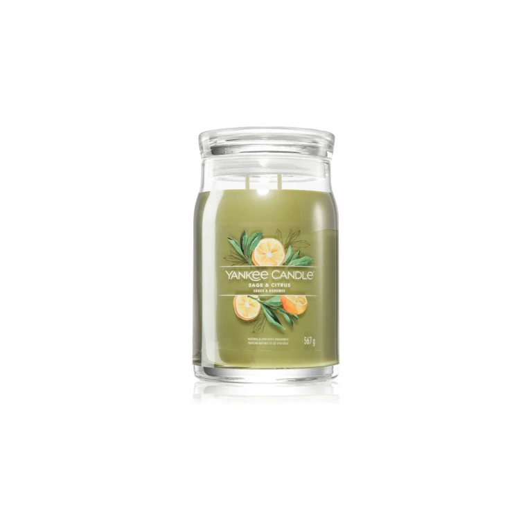 Sage & Citrus Candle Signature (sage and citrus) - 567.0 g