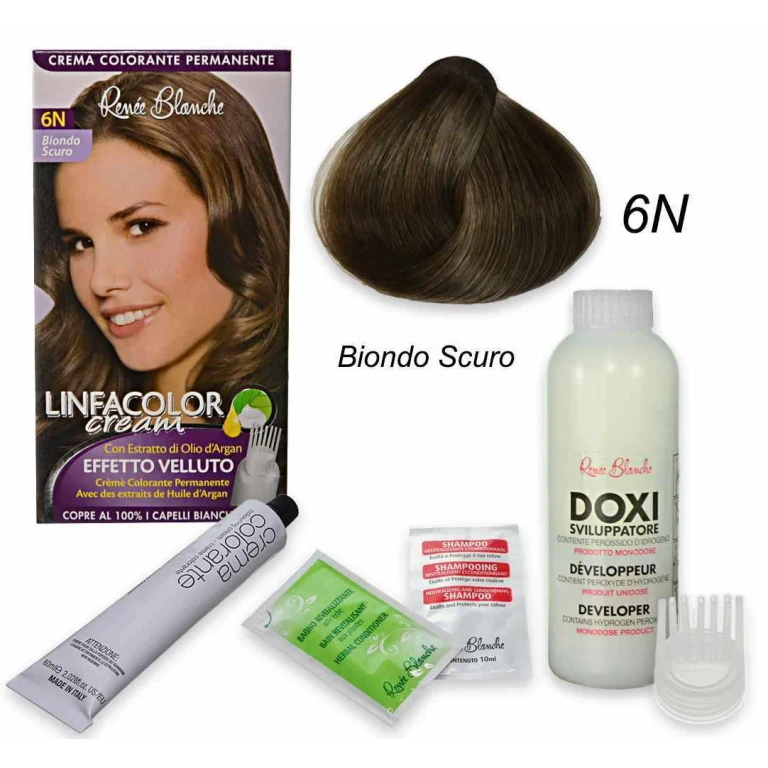 Linfacolor Cream 6N Dark Blonde 6N