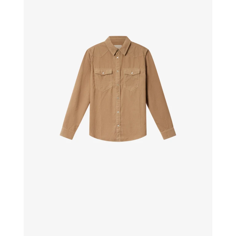 Chemise Vasco - Homme - Camel - Taillexs - Isabel Marant