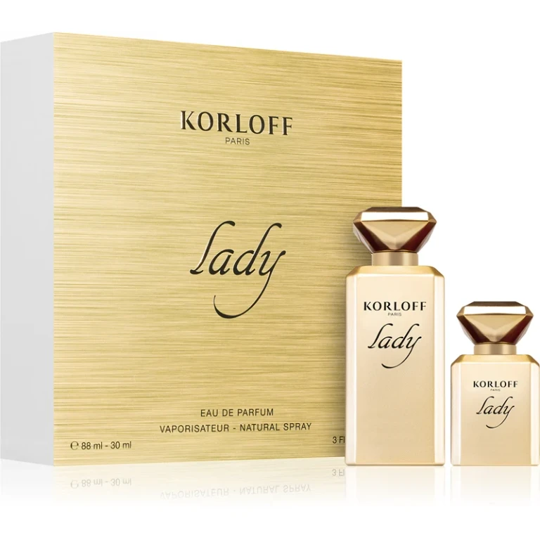 Lady Korloff women's gift box Korloff Lady Korloff Eau de Parfum 88ml + Korloff Lady Korloff Eau de Parfum 30 ml