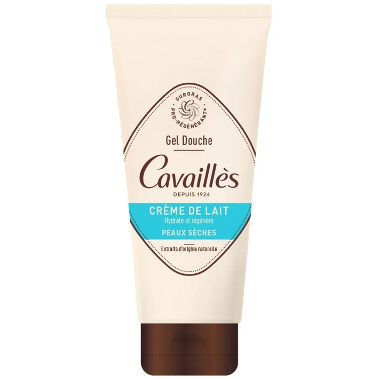 Cavaillès Shower Gel - Milk Cream - Hydrates & Regenerates 200ml