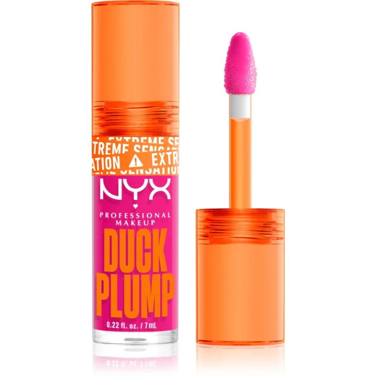 Professional Makeup Duck Plump Lip Gloss Volumizing Effect Color 12 Bubblegum Bae 7 ml
