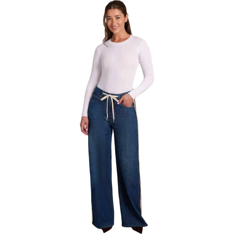 Lily Wide Leg Jeans - Women's