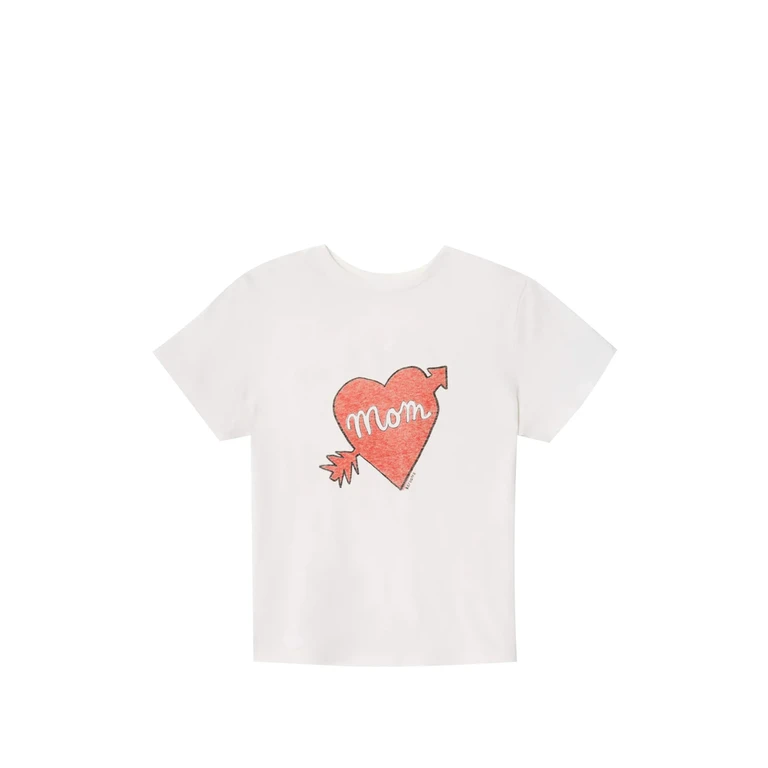 Classic Tee Mom Heart-print T-shirt