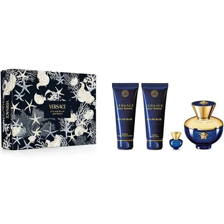 For Women Dylan Blue - Edp 100 Ml + Body Lotion 100 Ml + Shower Gel 100 Ml + Edp 5 Ml