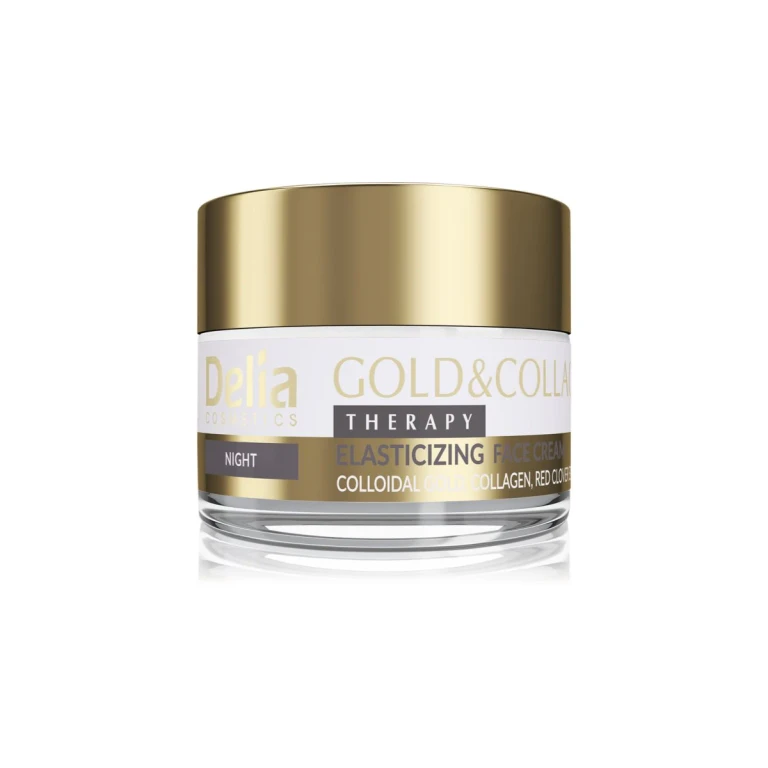 Gold & Collagen Therapy Night Cream that increases skin elasticity 50 ml