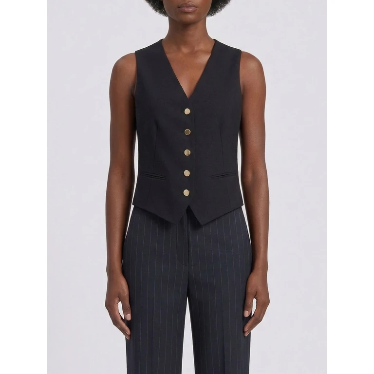 Single-breasted Linen Waistcoat (GAIL340021EN817)