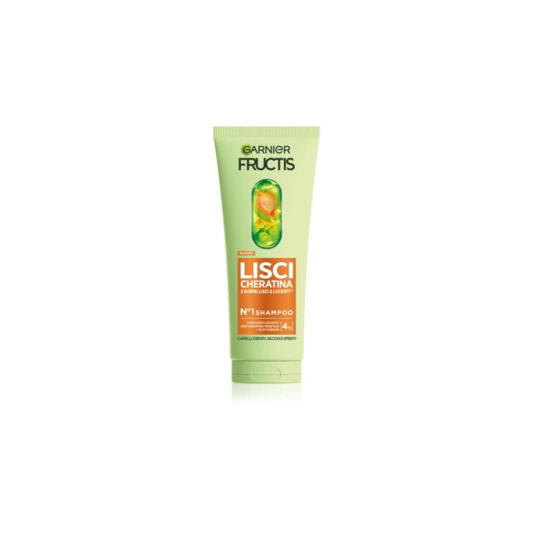 Fructis Lisci Keratin nourishing shampoo for shiny and soft hair 200 ml