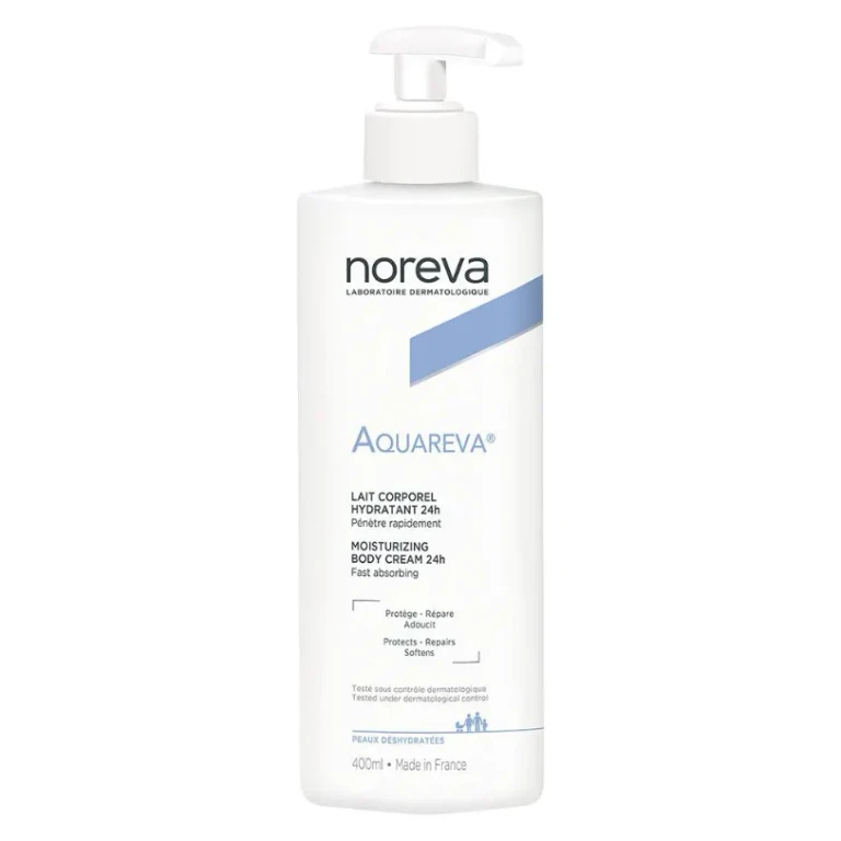 Noreva Aquareva 24h Moisturizing Body Milk for Dehydrated Skin 400ml