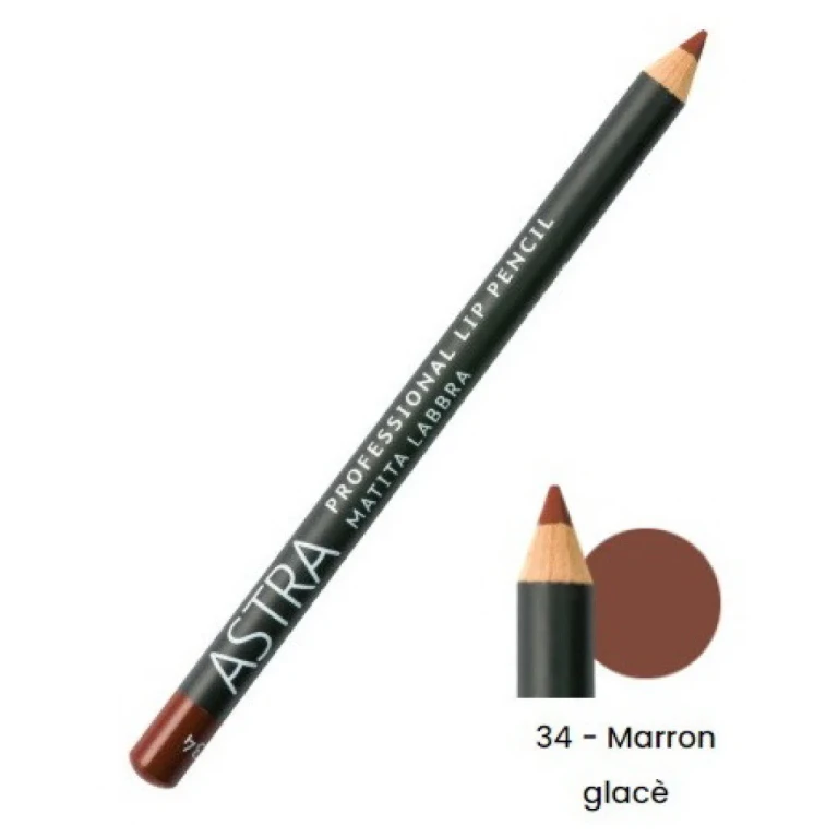 Astra Professional Lip Pencil - 34 Marron Glacù