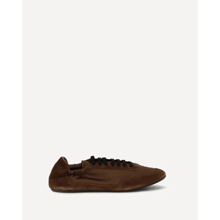 Collapse Sneakers in Re-Nylon and suede Male 8.5