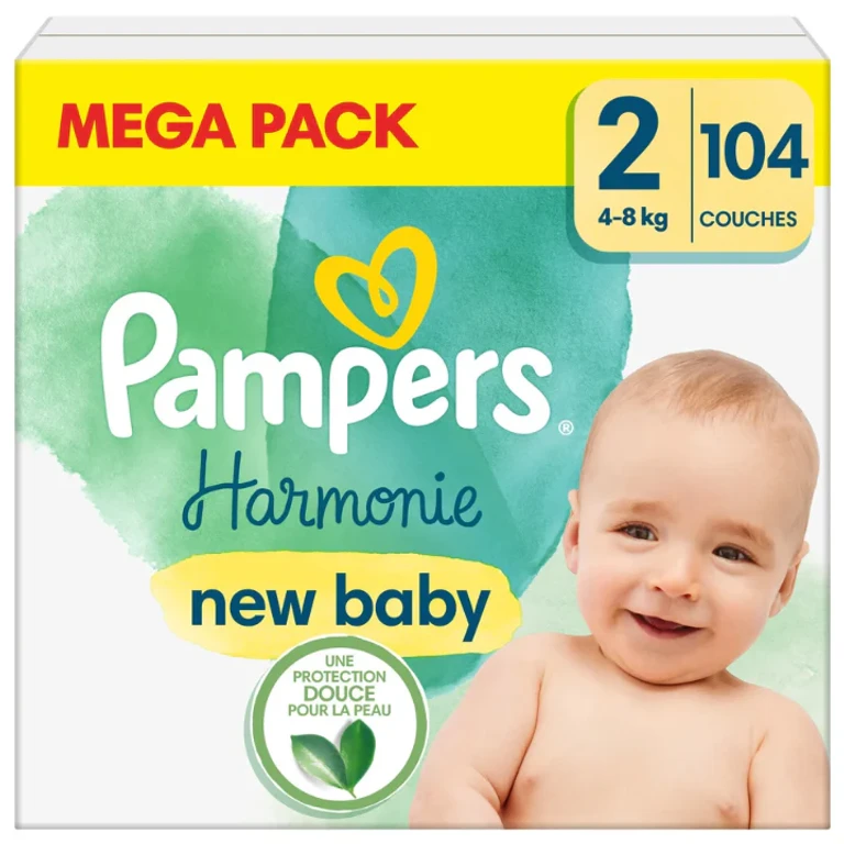 Harmonie Mega Pack Taille 2 (4-8kg) 104 sofas