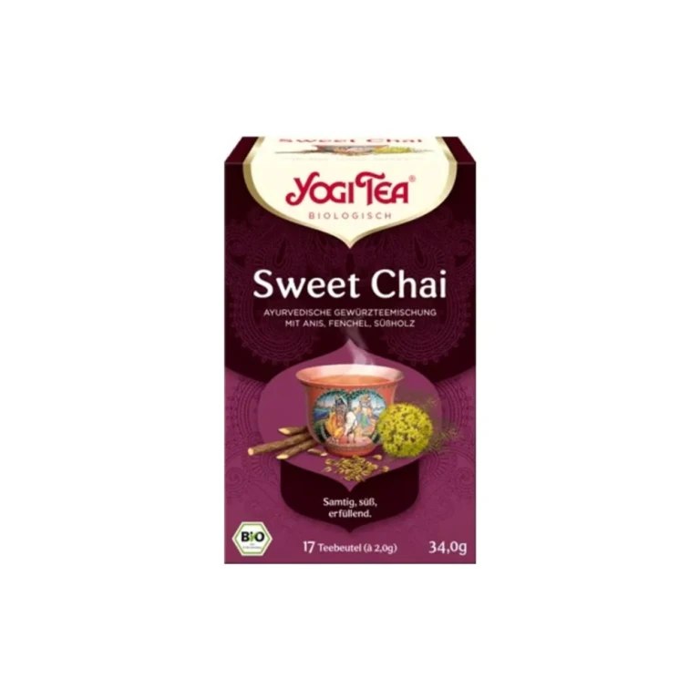 Organic Sweet Chai Herbal Tea, 34 G