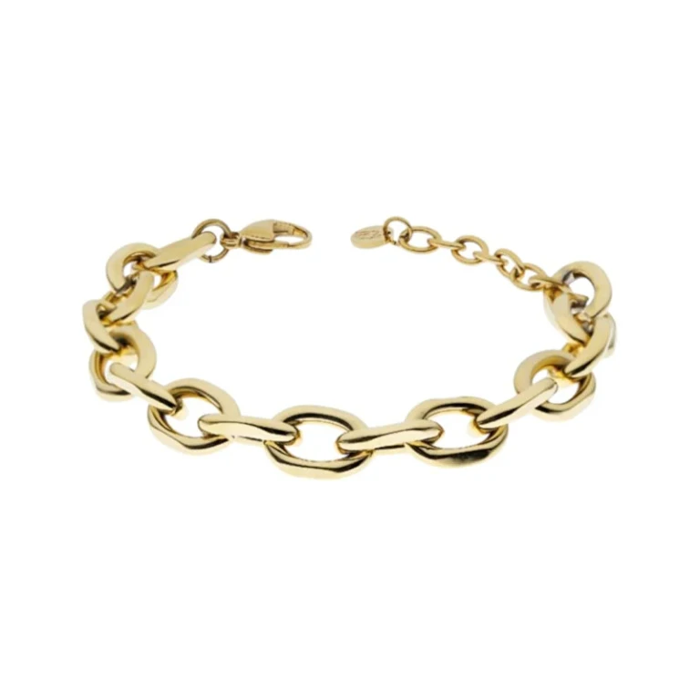 Liu Jo Women's Distinctive Bracelet in Gold-Plated Steel Lj2332