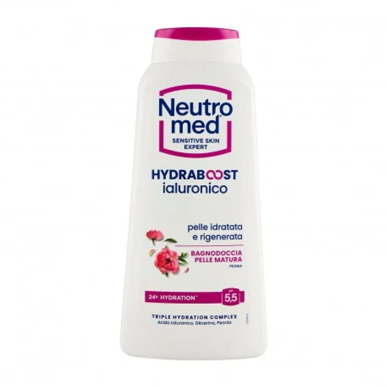 Hydraboost Ácido Hialurónico - Peónia Gel de Duche para Pele Madura pH 5.5 600 ml