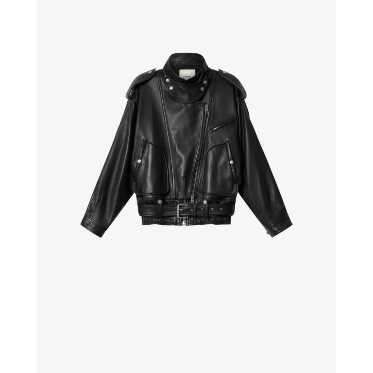 Veste de motard Isabel Marant en noir