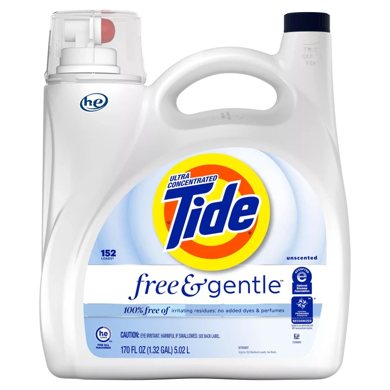 Free & Gentle Liquid Laundry Detergent, 152 loads, 170 fl. oz.