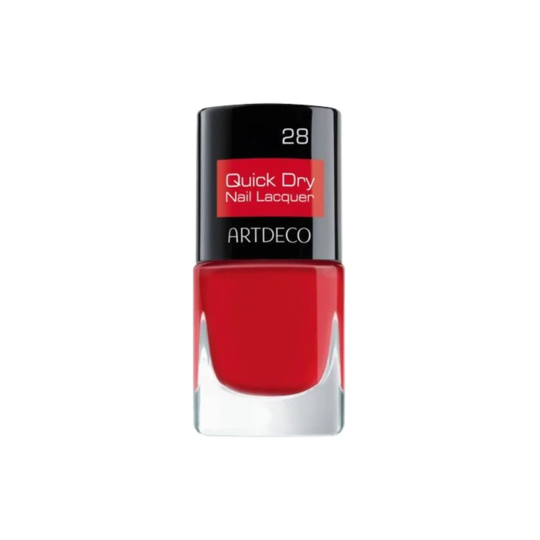 (Quick Dry Nail Polish) 10 Ml - Shade: 28 Cranberry Syrup