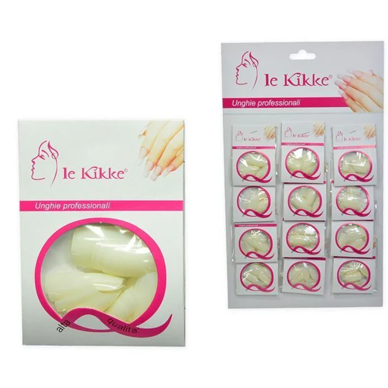 card 12 envelopes 24pcs white nails