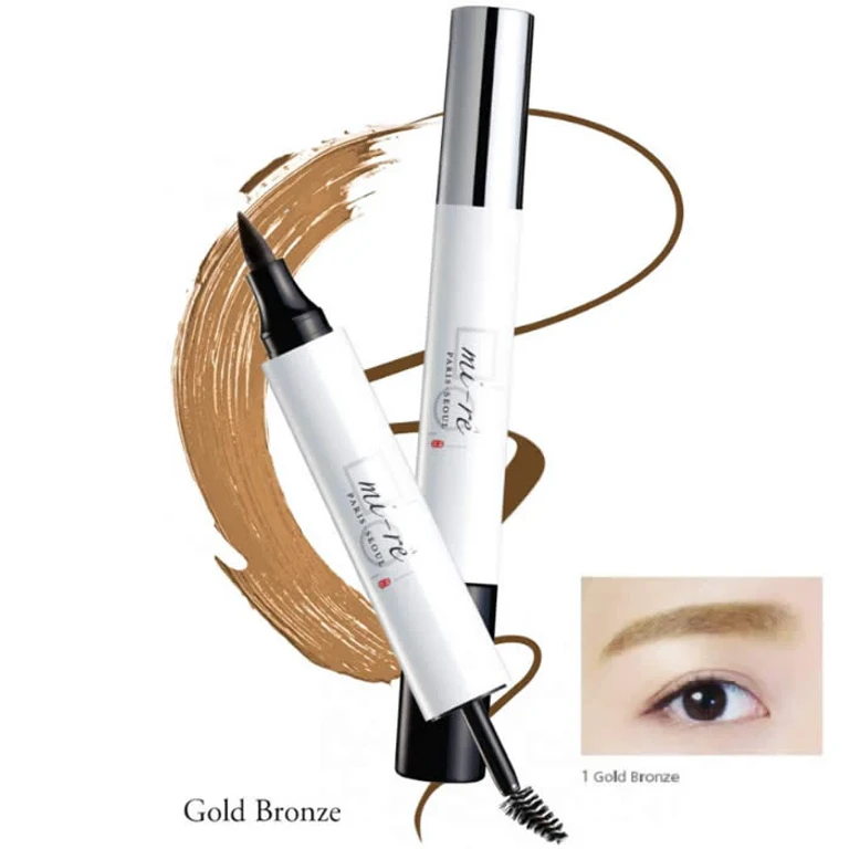 Brow Plume Perfection Eyebrow Tint and Mascara Gold Bronze