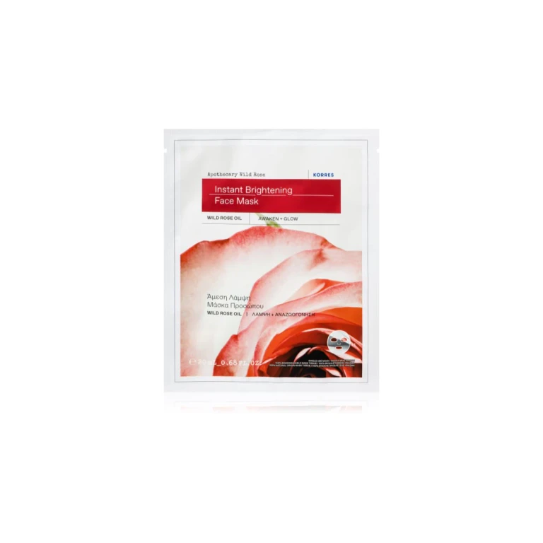 Wild rose illuminating face mask in tissue 20 ml