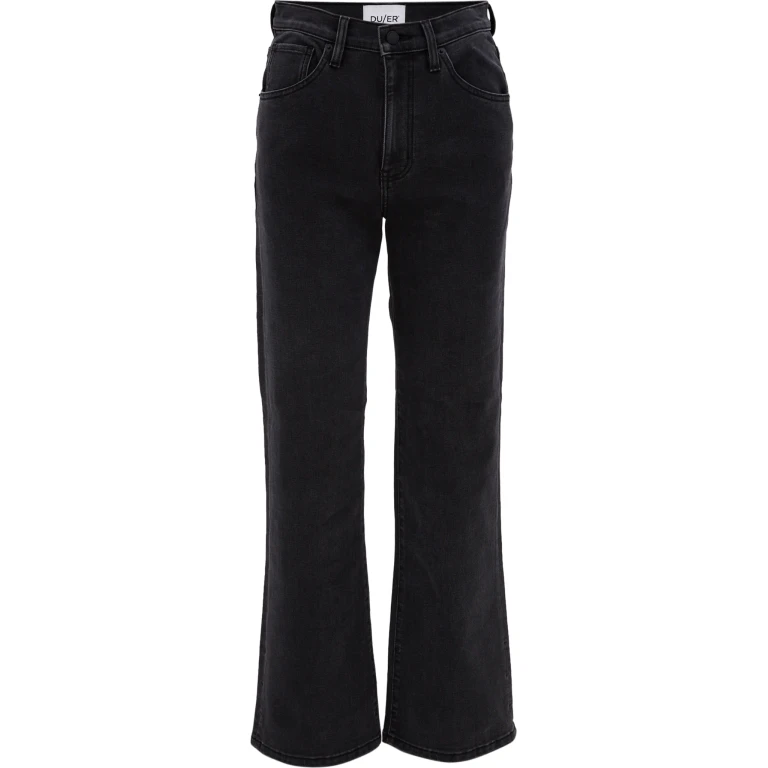 Performance Denim Midweight High Rise Wide Leg Jeans - Women's