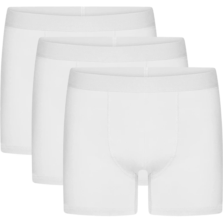 Organic Cotton 3 Pack Boxer Briefs - Men's