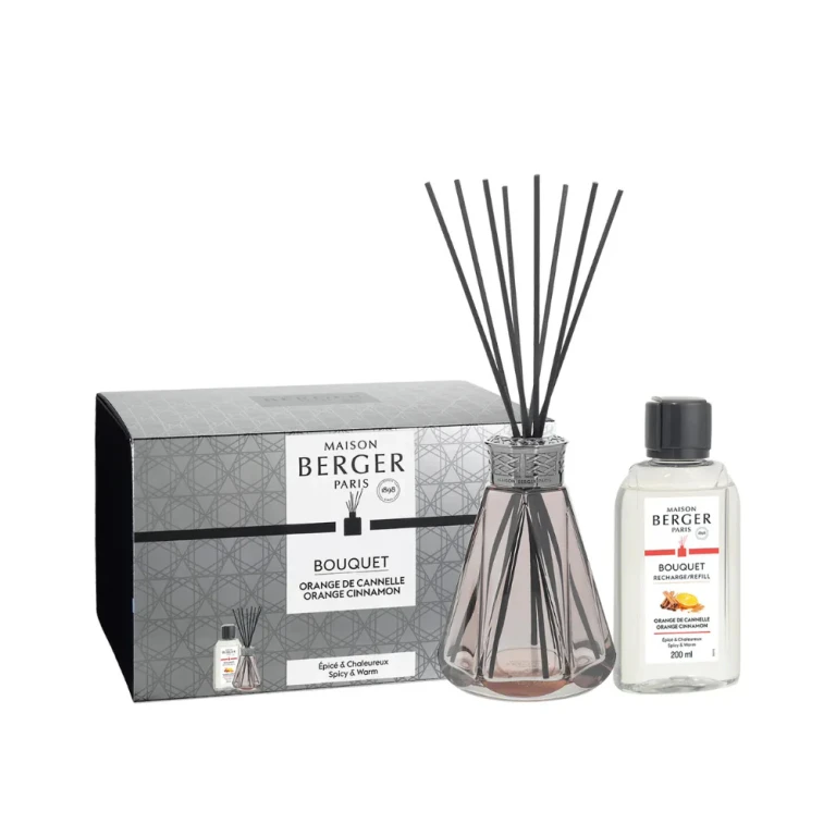 Vintage Pyramid Set (Pink) - Aroma Diffuser Gift Set + Refill - 200ml