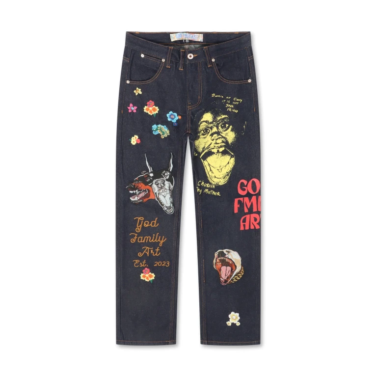 GFA Manasseh Humble Relaxed Jean - Raw Denim