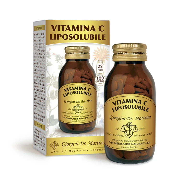 Fat-soluble Vitamin C 180 tablets 500 mg - 90 gr