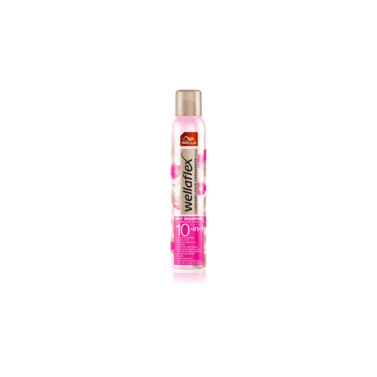 Wellaflex Sensual Rose dry shampoo with delicate flower aroma 180 ml
