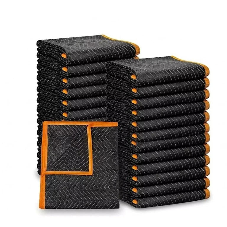 Professional Moving Blankets, 72' x 80', 24-Pack - Premium Padded Furniture Pads for Moving & Storage