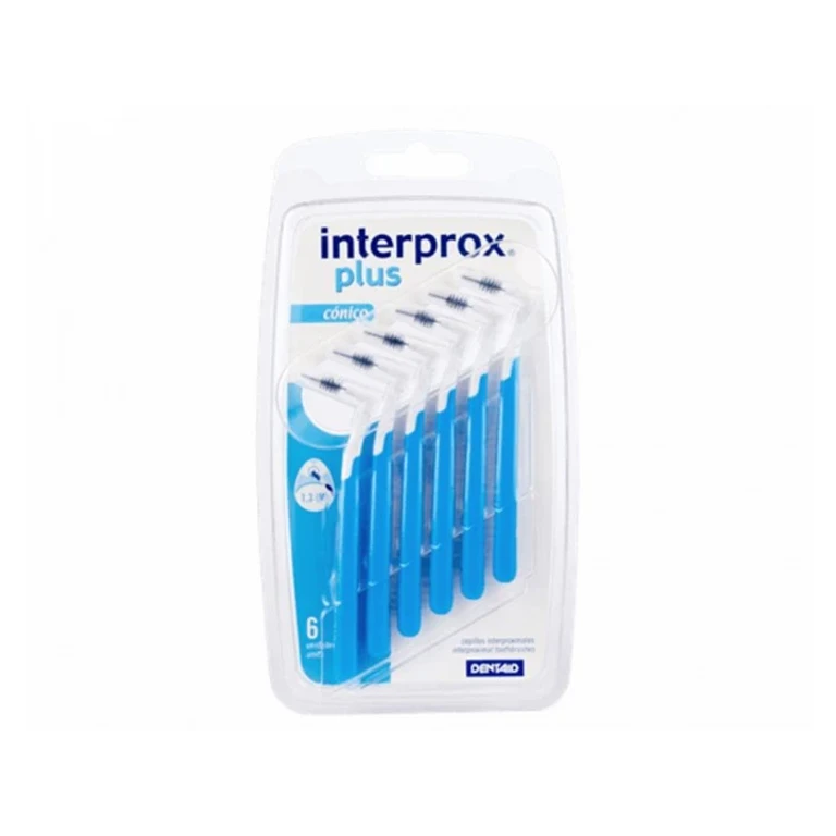 Interprox Plus 90° Conical interdental brushes from 3 to 5mm x6