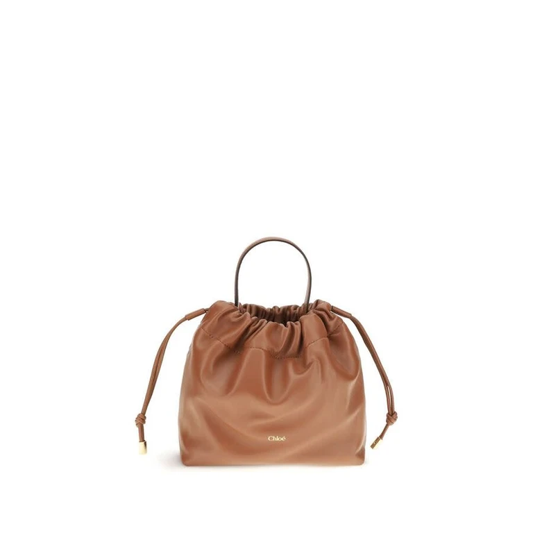 ChloÃ© Lambskin Leather Shoulder Bag â Brown