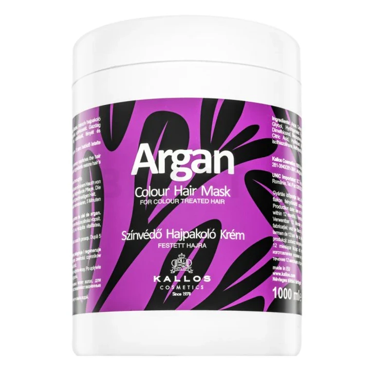 Colored Argan Hair Mask Kallos 1000 ml