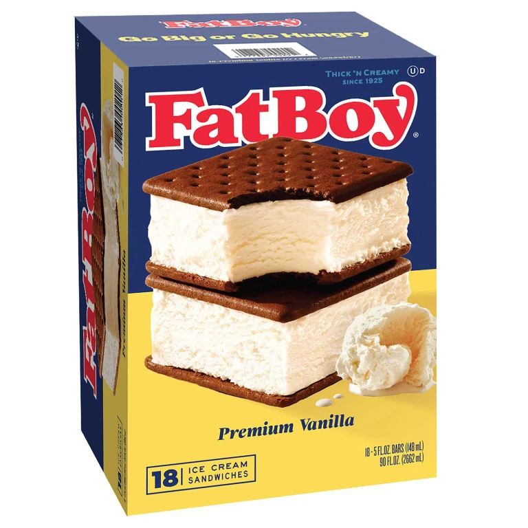 Premium Vanilla Ice Cream Sandwich, Frozen 18 ct.