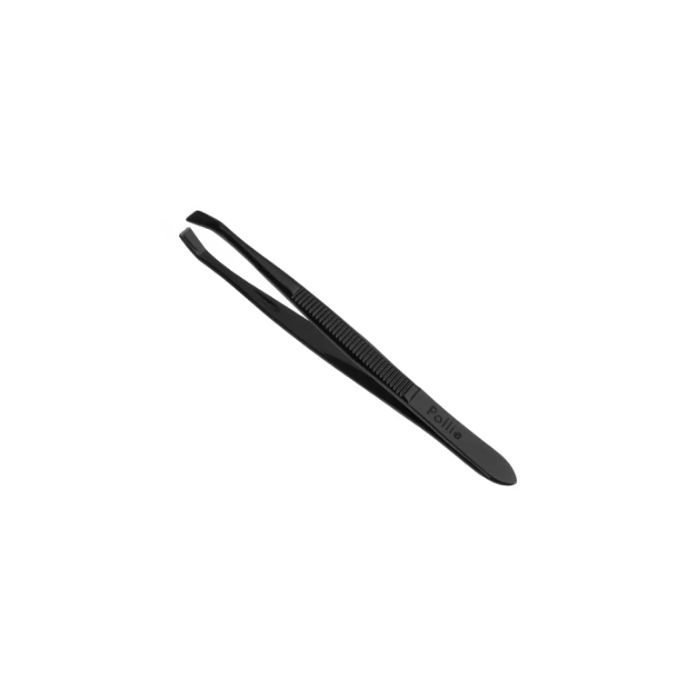 Tweezers for hair removal Eurostil 8 cm Black