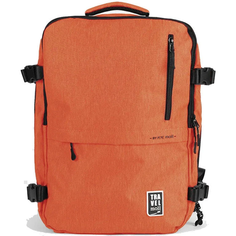 Orange backpack