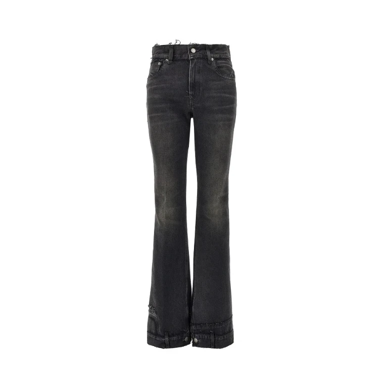 'Flora' vintage effect jeans Woman 25