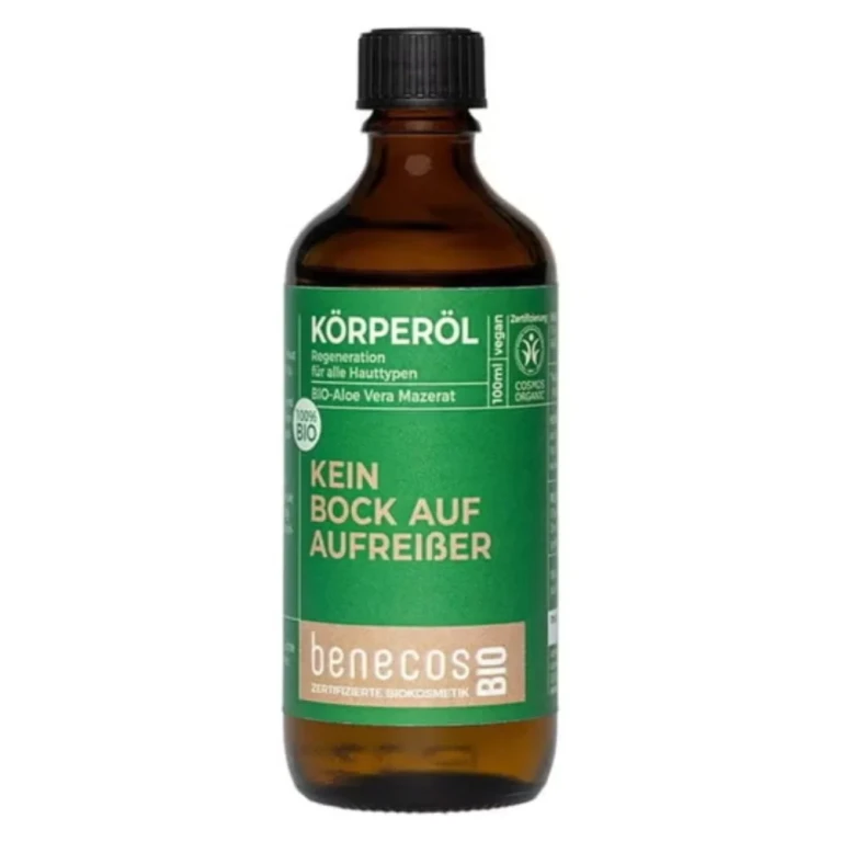 benecosBIO Body Oil with Organic Aloe Vera Macerate 100 ml