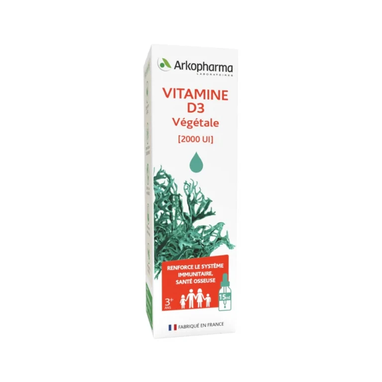 Arkofluides Vegetable Vitamin D3 Bottle 15ml