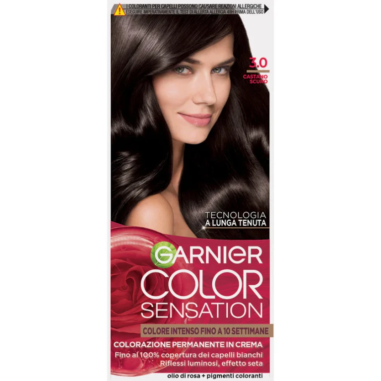 Color Sensation Permanente Creme-Haarfarbe 3.0 Dunkelbraun