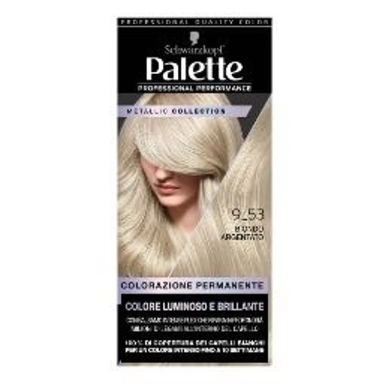Permanent Color Palette For A Luminous Metallic Silver Blonde Effect